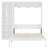 Rust Murphy Bed with Shelves & Wooden Frame-1396248130-1396273911