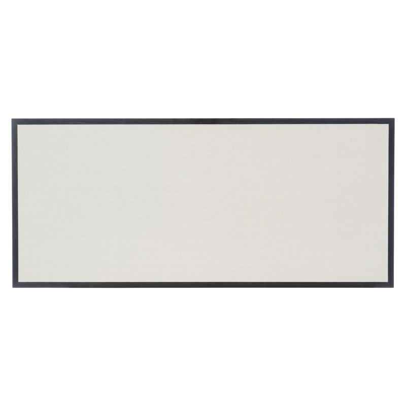 Elegant Onyx Black 2-Door Cabinet with Adjustable Shelving