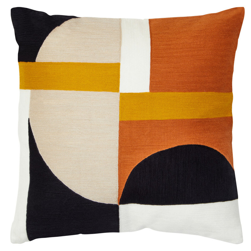 Dequisha Abstract Square Cushion