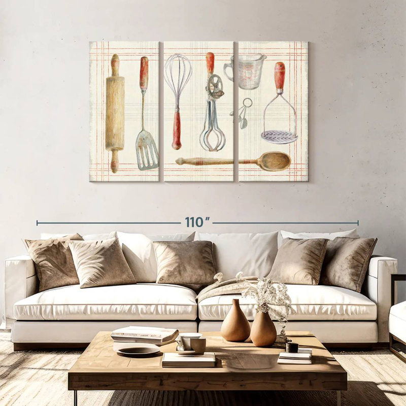 Senne Floursack Kitchen IX, 48" H x 74" W