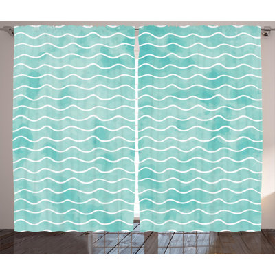 Lajoya Semi Sheer Curtain Pair