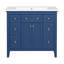 Meuble-lavabo simple 36,01 avec comptoir