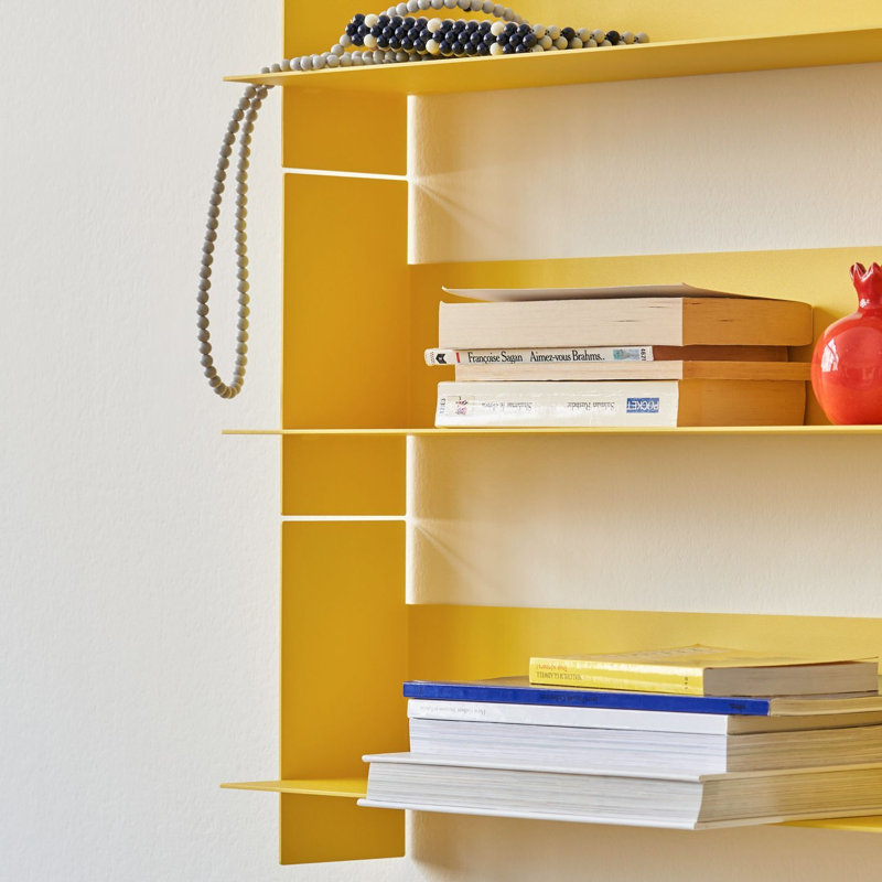 PLI Wall Shelf, Napoli Yellow, 23.62"W