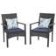 4 - Person Patio Dining Set with Square Table , Cushions Included-1371212517-1371212514