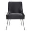 Chaise d'appoint rembourrée avec revêtement en velours Rizo-698681016-680038341
