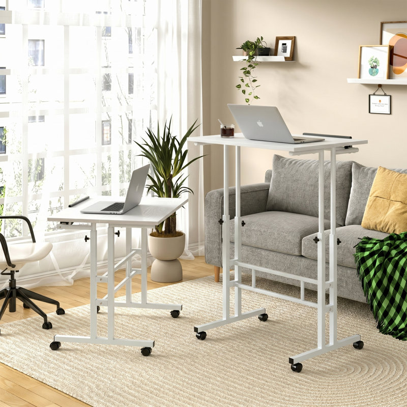 Bureau debout Normia Mobile, Blanc