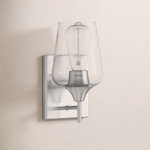 Breena 1-Light Dimmable Armed Sconce