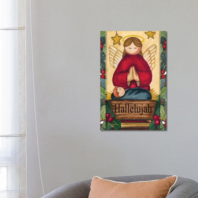 Hallelujah by Laurie Korsgaden - Wrapped Canvas Painting