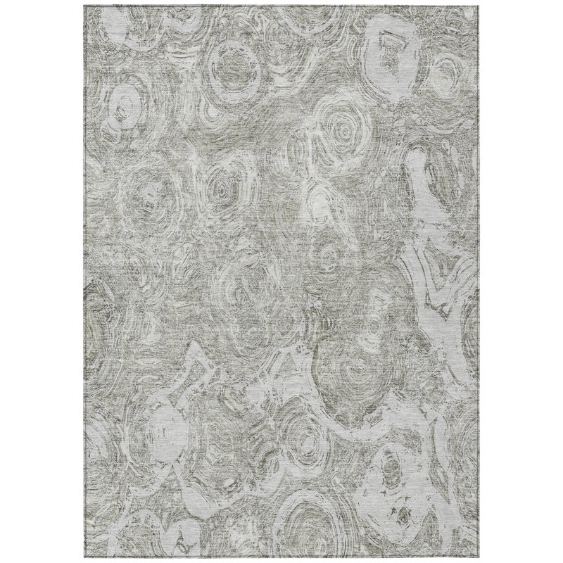 Loreen Abstract Indoor / Outdoor Rug, Rectangle 10' x 14'