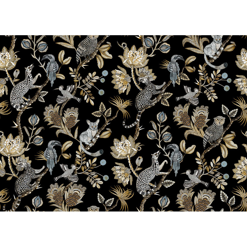 Ardmore Velvet Fabric, Brass