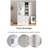 Ziyah Modern Wardrobe with Scalable Hanging Rod and Spacious Storage-381672280
