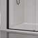 Frame Double Sliding Soft-Close Shower Doors, Bathroom Sliding Shower Door,  (6Mm) Thick Tempered Glass Door