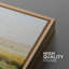 Rustic Countryside Meadow's Muse Golden Hour Grass Fields Country Landscape Illustration 3 - Pièces-100136008-100136009