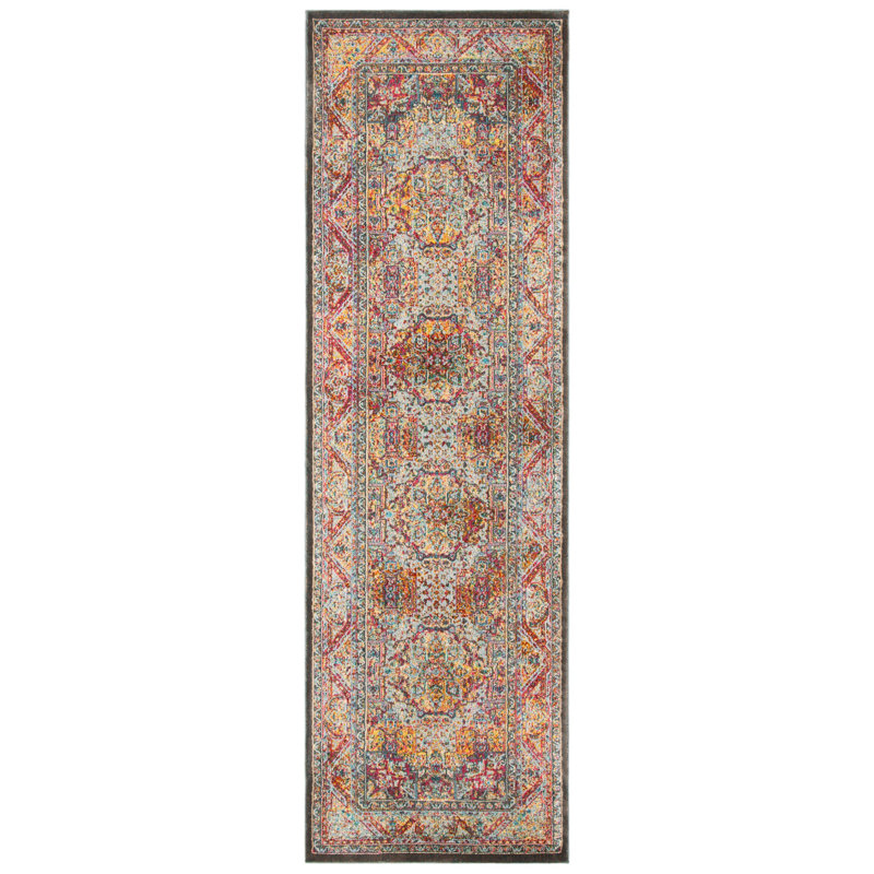 Marques Performance Chevron Rug, Runner 2'2" x 7'
