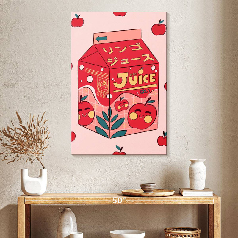 Yarlin Apple Juice Box, 39" H x 26" W