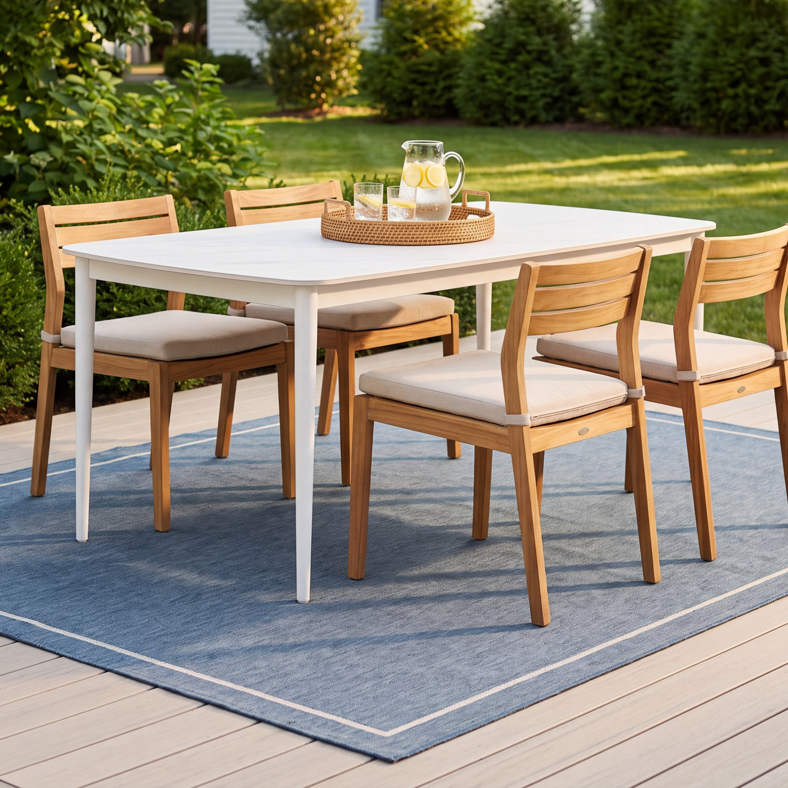 Cadedra 71 " Patio Dining Table