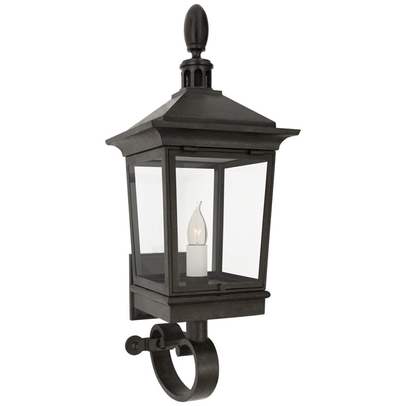 Rosedale 1 - Light Outdoor Wall Lantern, 26.5" H x 9.75" W x 9.75" D