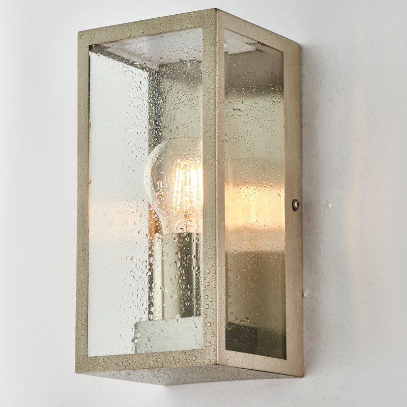 Hudnall 23.5cm H Outdoor Flush Mount, Brushed Stainless Steel