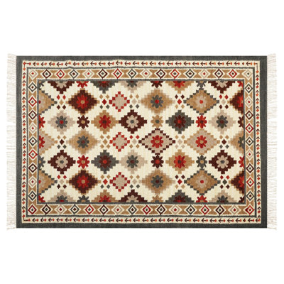 Foulger Southwestern Wool Hand Woven Area Rug