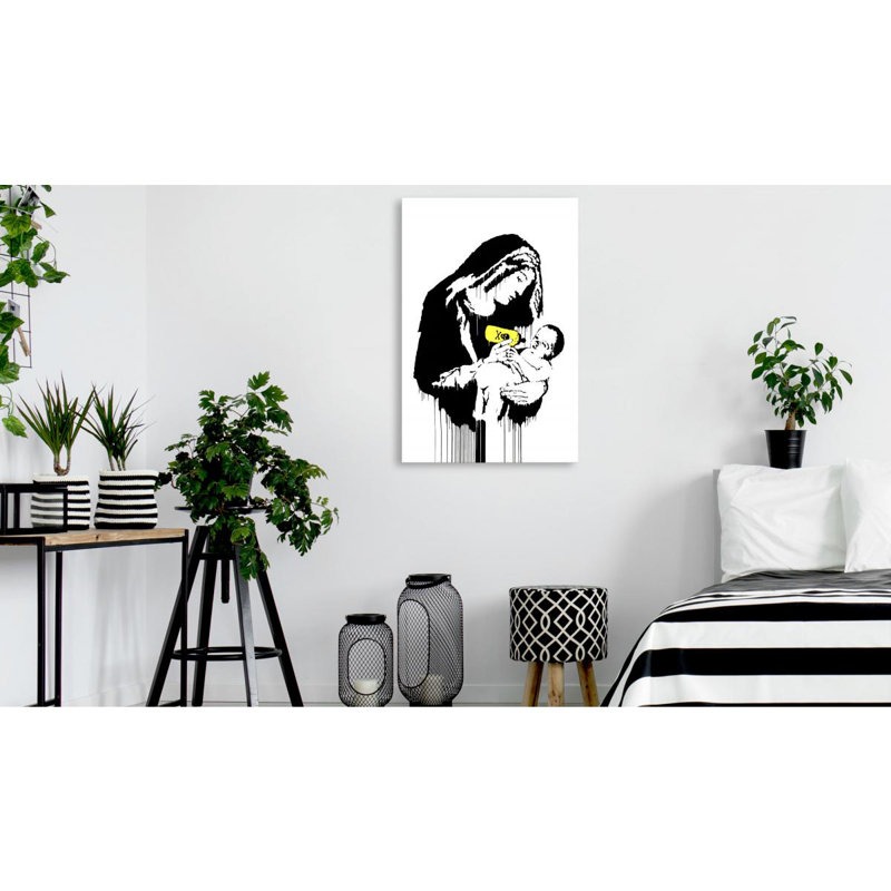 Nursing Mother - Print on Canvas, 120cm H x 80cm W