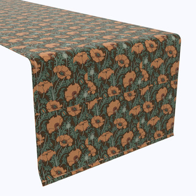 Table Runner, 100% Cotton, Floral 116