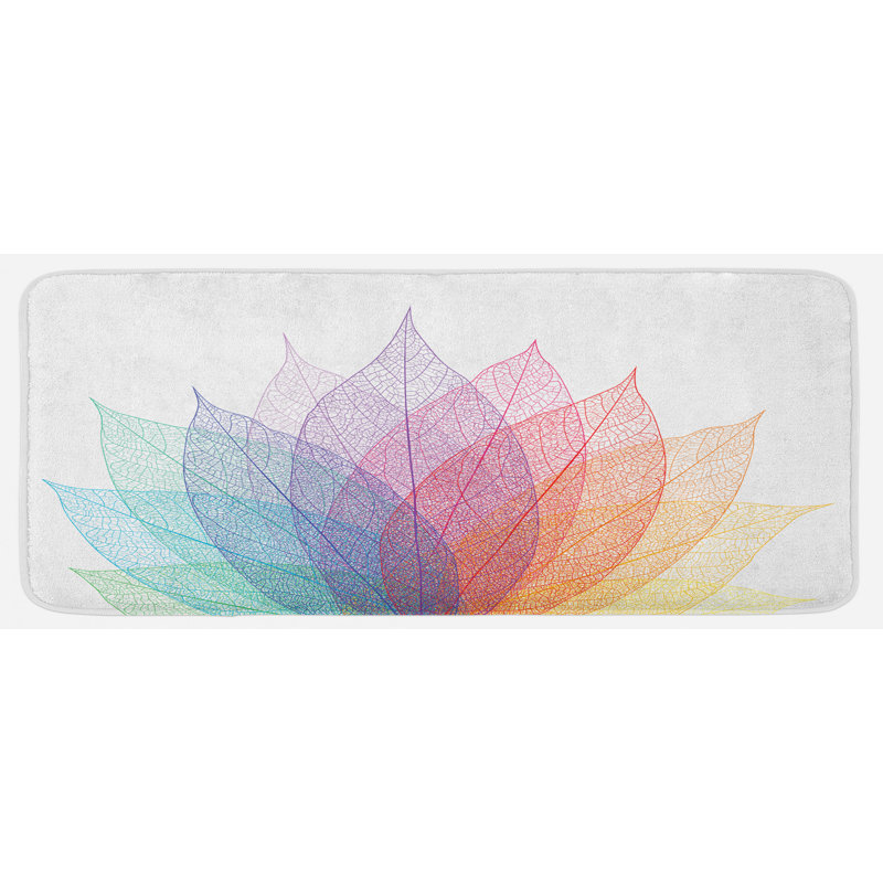 Tapis de cuisine abstrait