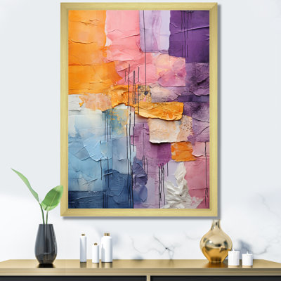 Collage Explorations II - Abstract Collages, impression d'art mural