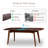 Rozella Expandable 79" Solid Wood Dining Table