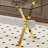 Tempered Glass Dining Table(Only Table)