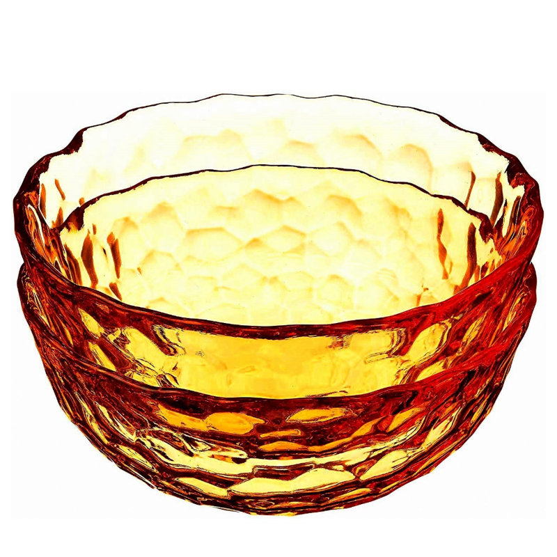 Noelle 33 oz. Bol à salade individuel, Ambre