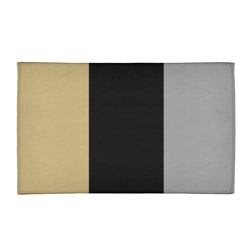 Tapis doré/noir, Rectangle 2 pi x 3 pi