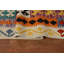 Tapis oriental réversible en laine Kilim 8 x 11