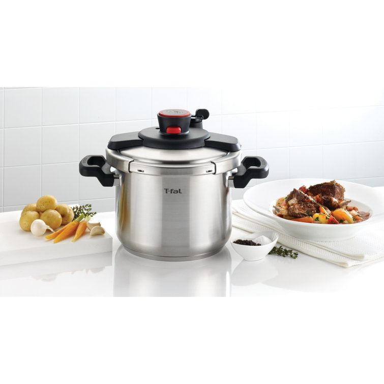 T-Fal 22qt Stainless Steel Canner and Pressure Cooker Gray