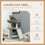 193.04cm H Cat Tree