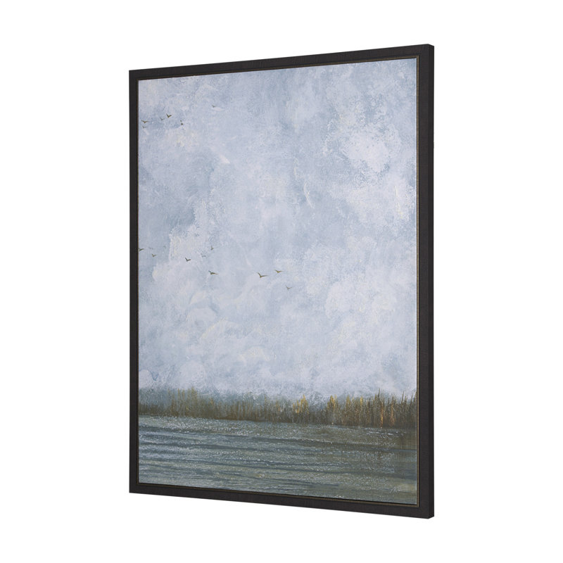 Spring Is Coming II By  Studio A Hand Embellished Textured Framed Canvas