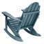 Chaise berçante en plastique Natoli-1494591459