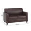 Causeuse Hercules LeatherSoft avec structure aux coutures épurées-647041394-590499782