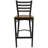 Loughran Ladder Back Metal Restaurant Barstools-94596162-94596160-21223157