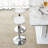     Kimara Modern Rotation Pneumatic Height Adjustment 40" Counter Stools (Set of 2)-948509017