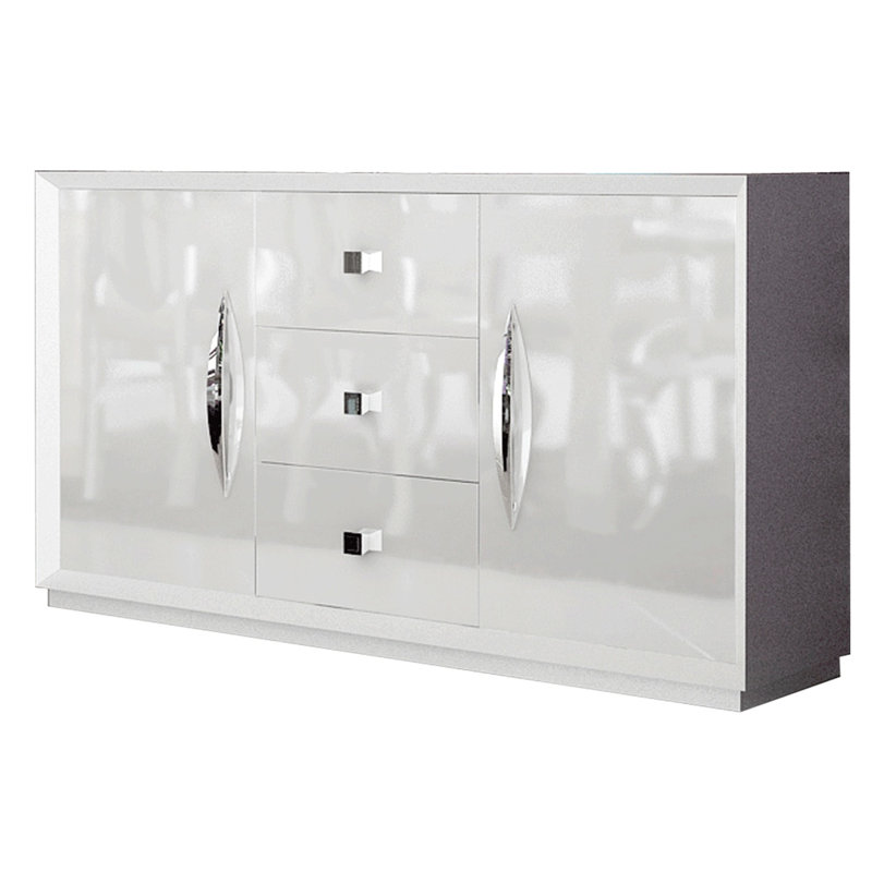 Risma White Modern Storage Cabinet