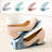 2 Household Storage Shoe Racks Double-layer Shoe Holders Plastic Integrated Designs Simples And Space Saving Economical And Uncomplicated Shoe Storage Rack-1845996356