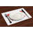 Polyester Abstract Rectangle Placemat