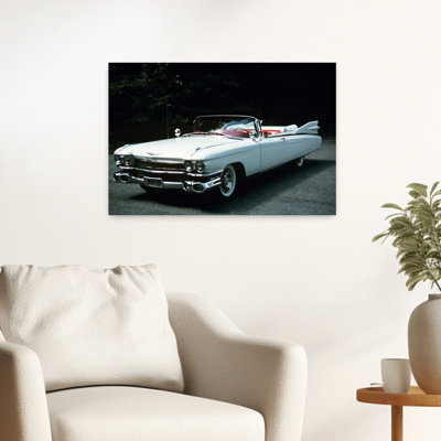 1950S 1959 El Dorado Biarritz Cadillac Convertible Classic Retro Vintage Wall Art