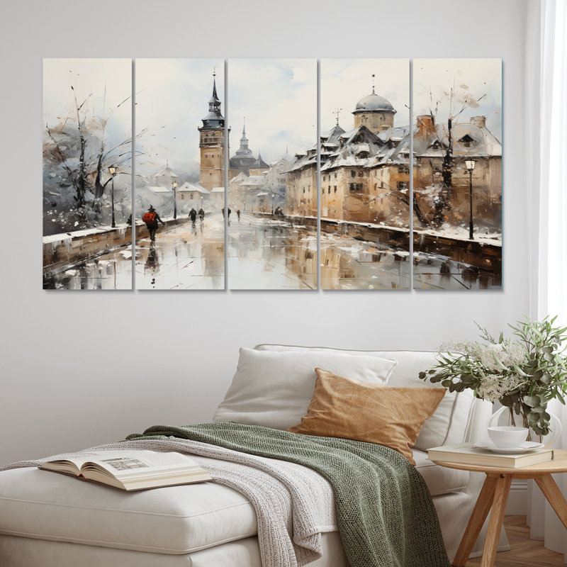 Germany German Timberline I Cities & Countries Wall Decor on Metal