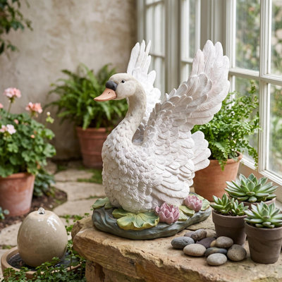 Statue majestueuse du lac Swan
