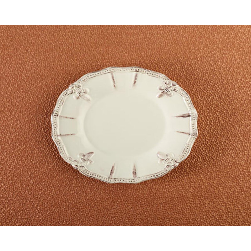 Petit plateau Elberta, H 0,25 po x l 9 po x P 9 po