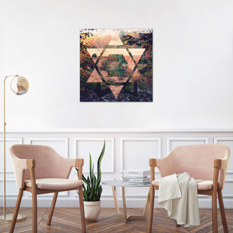Duplex Visionary - Wrapped Canvas Print, 66.04 cm H x 66.04 cm W x 1.91 cm D