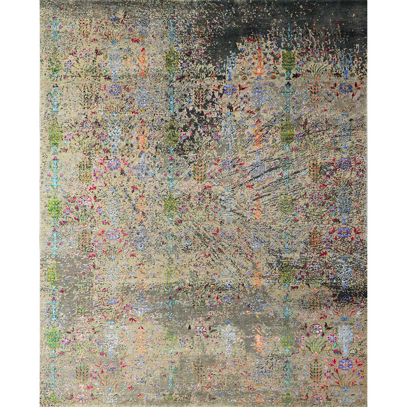 Area Rug in Brown, Rectangle 12' x 15'