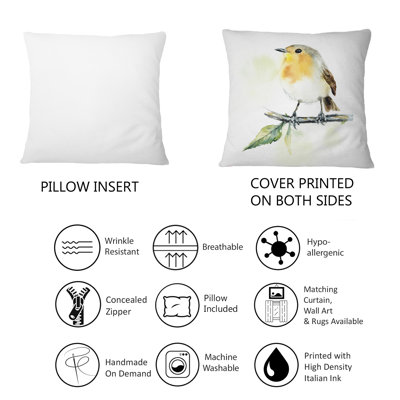 Animal Print Throw Pillow