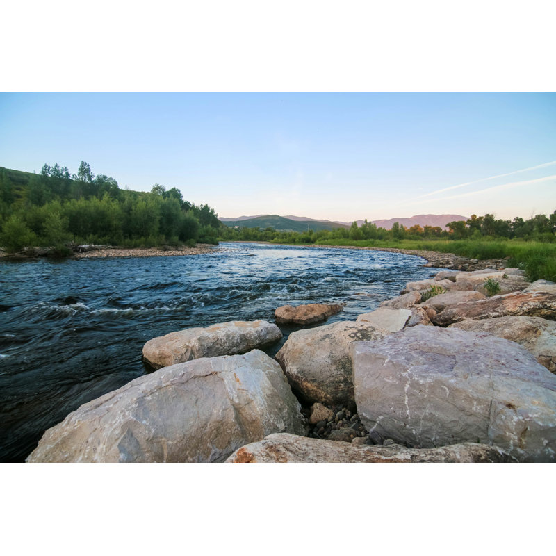 Yampa River - Photographie sur toile tendue, H 24 po x l 36 po